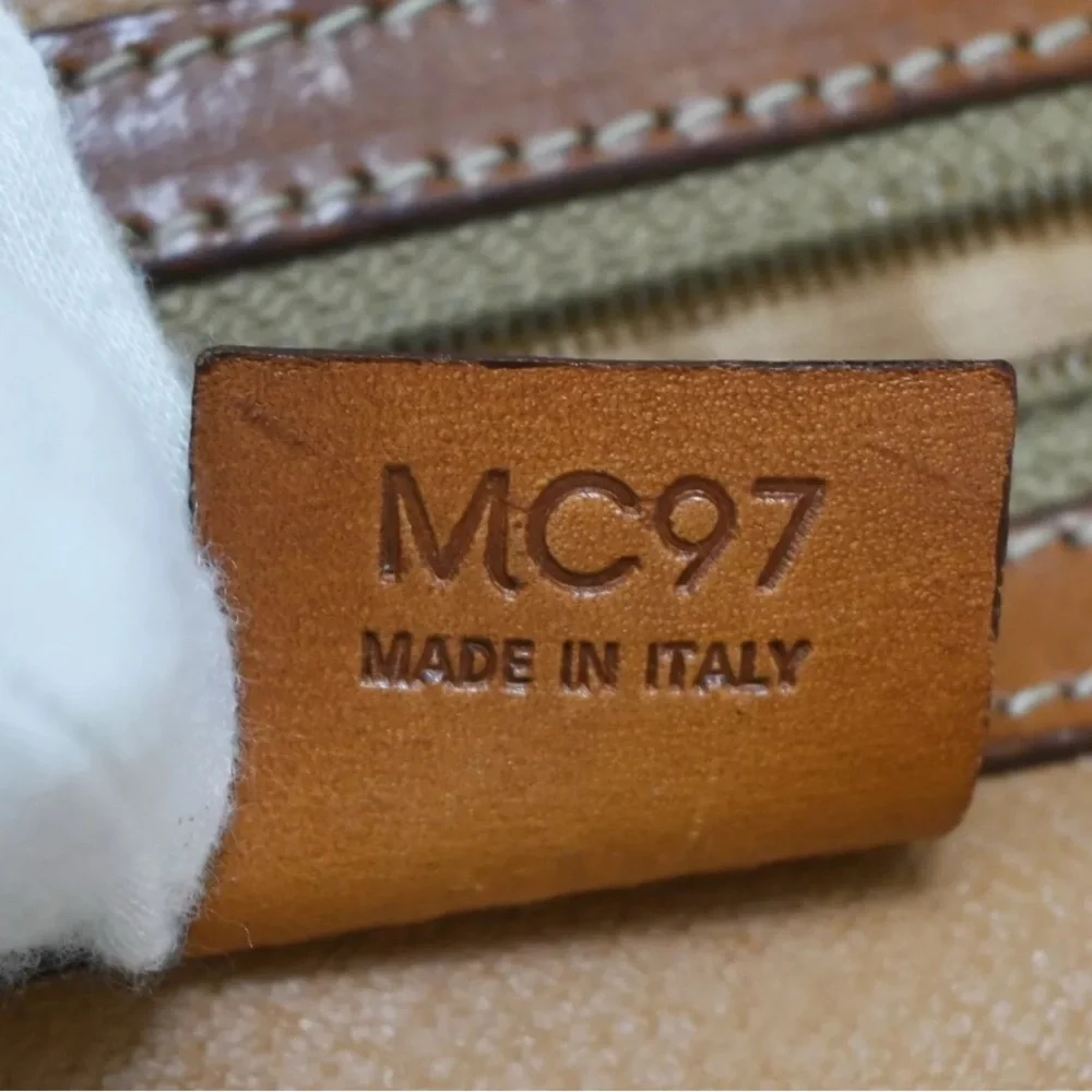 CELINE  Macadam Pattern Business Briefcase PVC / Leather In GUC Rare - Picture 15 of 16